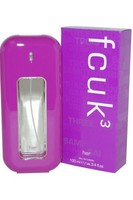 FCUK3 Eau de Toilette Spray 100ml Womens Fragrance Fruity Floral Scent