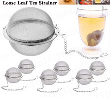 Tea Ball Strainer – Stainless Steel Mesh Infuser for Loose Leaf Tea & Her
