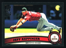 Jeff Keppinger Houston Astros 2011 Topps Black #298 SN /60