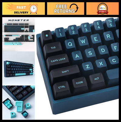 Hyekit Custom Keycaps - Doubleshot Keycaps, Godzilla, SA Profile, 170 Key Set, f