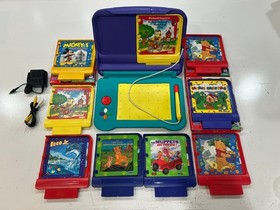 Sega Pico System Console with 9 Games Tested and Working