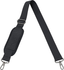 Adjustable Shoulder Strap Soft Padded Replacement Shoulder Strap with Hooks