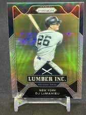2021 Panini Prizm-Lumber Inc-DJ LeMahieu #LI5 NY Yankees