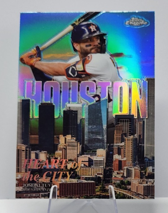 2022 Topps Chrome - Heart of the City Jose Altuve #HOC-14