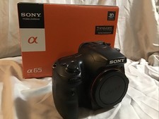 Sony Alpha SLT-A65 24.3MP Digital SLR Camera ,2 Batteries, Charger, And 64gb SD