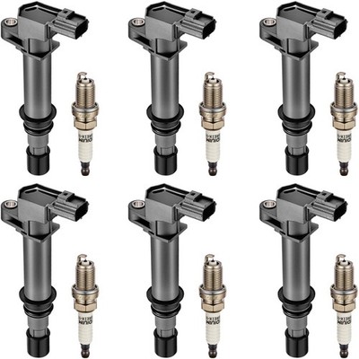 Bdfhyk Ignition Coil Pack Uf270 And Iridium Spark Plugs 4504 Compatible Dodge