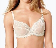 Image of Wacoal Embrace Lace Underwire Bra Natural Nude