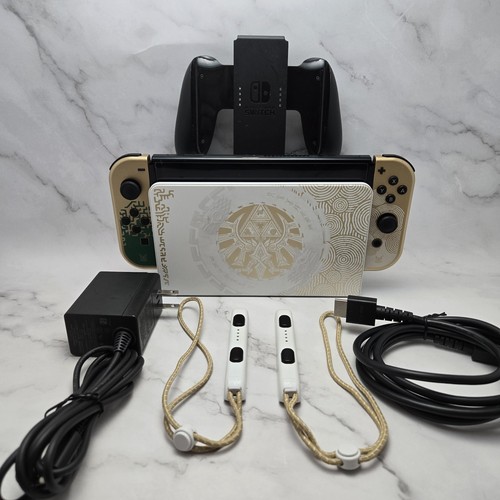 Nintendo Switch OLED Console Zelda Tears of the Kingdom Special Edition HEG-001