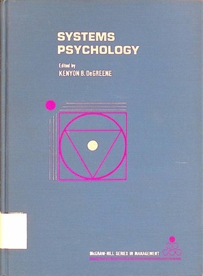 Systems Psychology. Greene, Kenyon B. de: