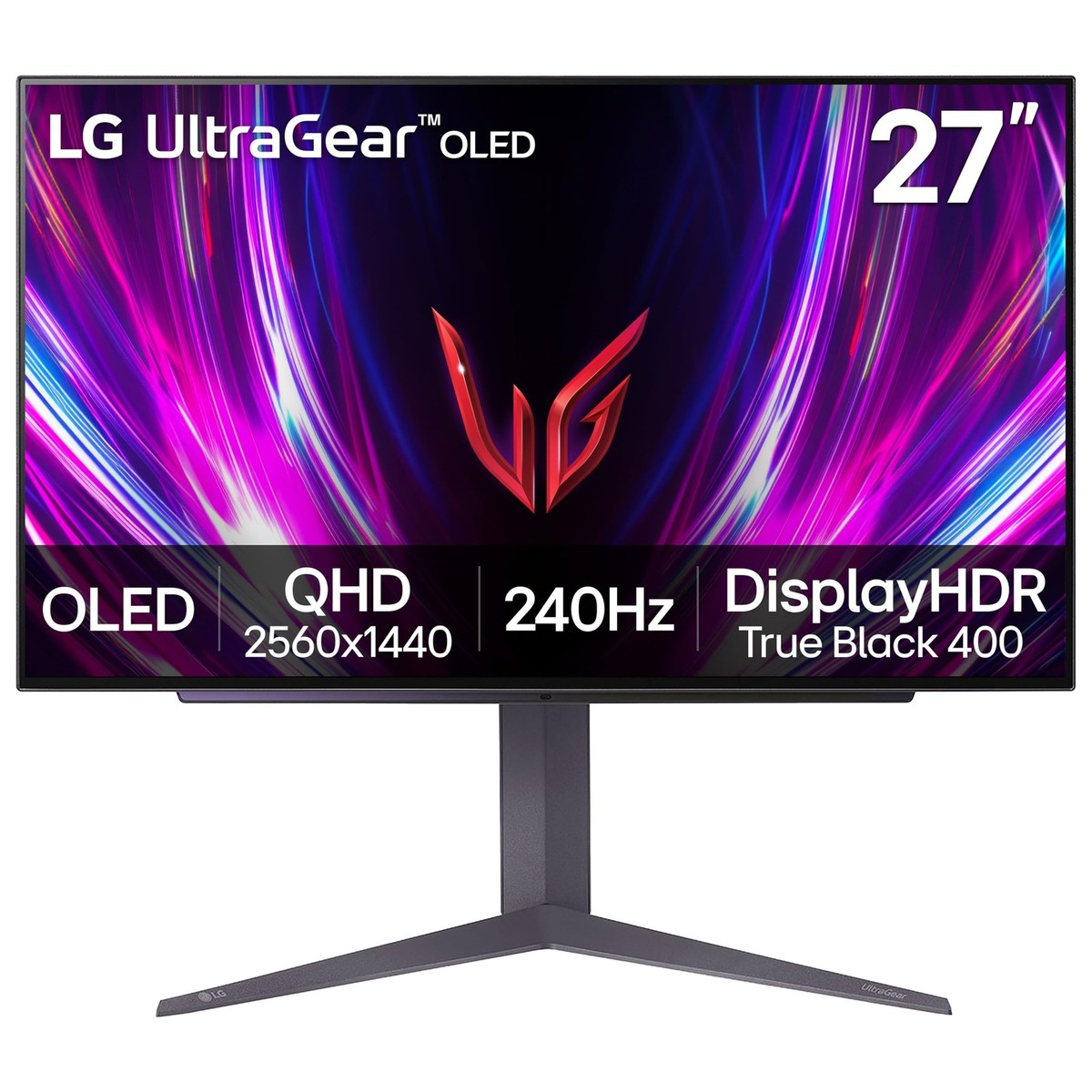 LG 27 inch Ultragear OLED Gaming Monitor 27GS93QE-B.AUS 1440p