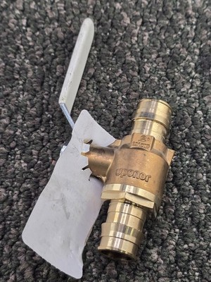 (QTY 2) Uponor ProPEX Lead-Free Brass Ball Valve 3/4-inch x 3/4-inch ProPEX
