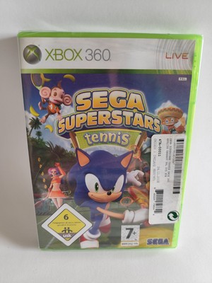 * Sealed * Xbox 360 Sonic Spiel Sega Superstars Tennis I *Neu*