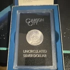 1884 Carson City Morgan Silver Dollar Uncirculated w/ OGP & Certificate