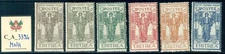 C_A_3394. ERITREA. 1926 "PRO ISTITUTO COLONIALE ITALIANO" set. Sas 107-112. MNH