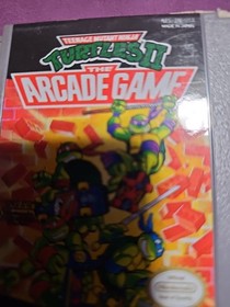 Teenage Mutant Ninja Turtles II: The Arcade Game Nintendo NES 1990 Cartridge