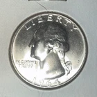 NO RESERVE!! 1964 - Silver Washington Quarter GEM Proof - SUPERB***