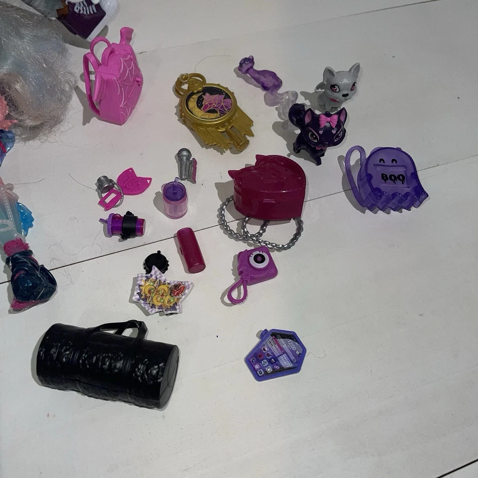 Large Mattel 2021 Monster High Doll Lot With OG Car Accessories Amazing Shape - Image 3 of 4