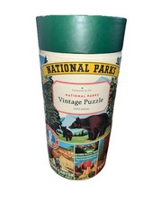 Cavallini 1000 Piece Vintage Puzzle 22 x 28 inches National Parks BC