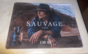 Johnny Depp Dior Sauvage Elixir 25" x 19" Cologne Poster