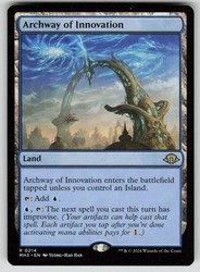 Archway of Innovation - Modern Horizons 3 - #214 Rare Land