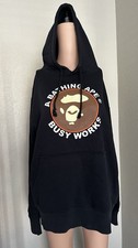 Vintage BAPE A Bathing Ape Hoodie 90s Medium Large