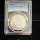 1882-CC Morgan Silver Dollar Carson City PCGS MS63 #7134.63/29960126