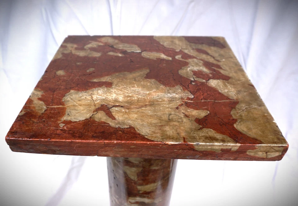 Французские мраморные колонные пьедесталы, около 1900 г. - Изображение 4 из 4