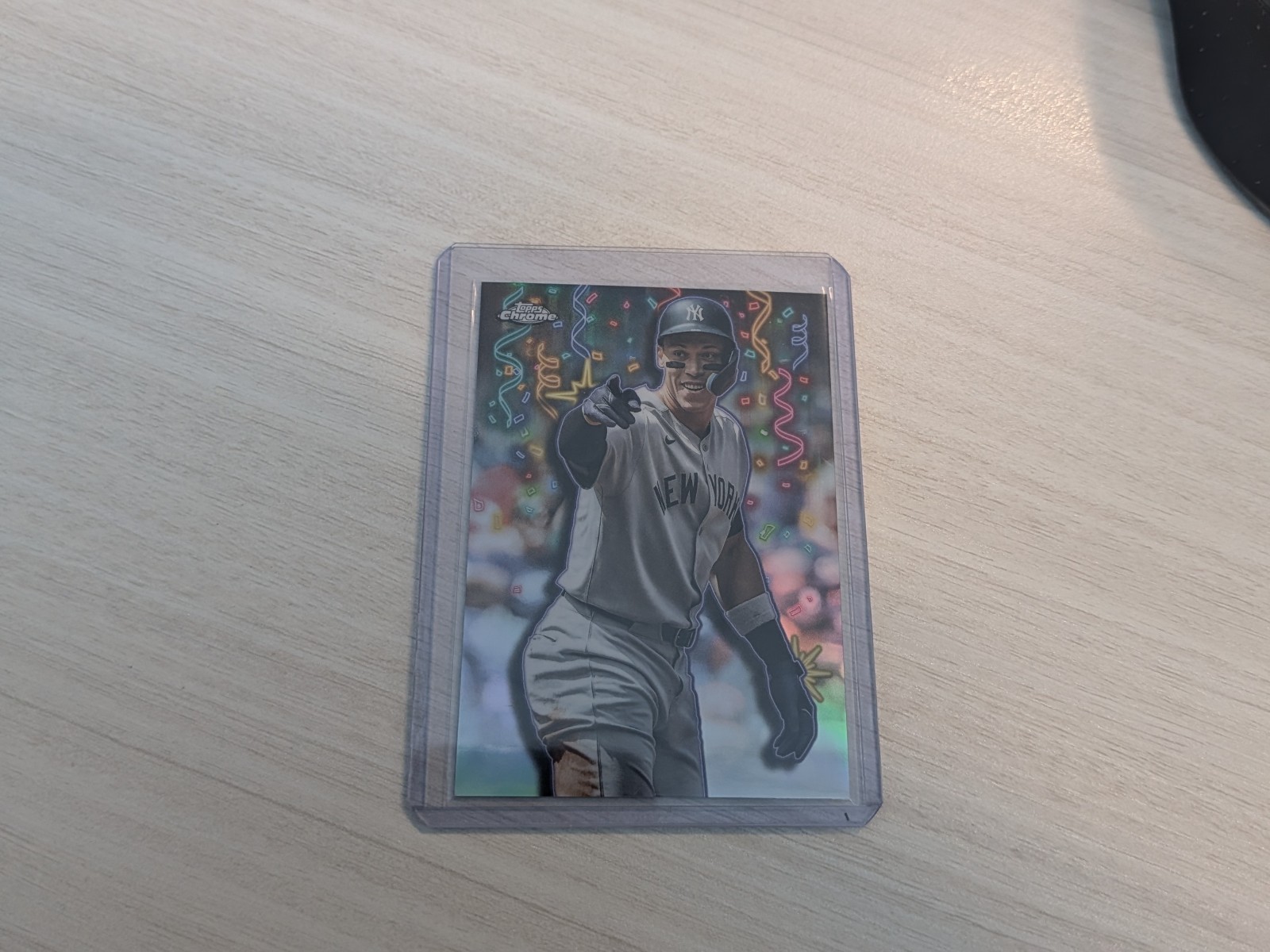 2025 Topps Chrome Update Aaron Judge Celebracion Case Hit SSP Yankees MVP