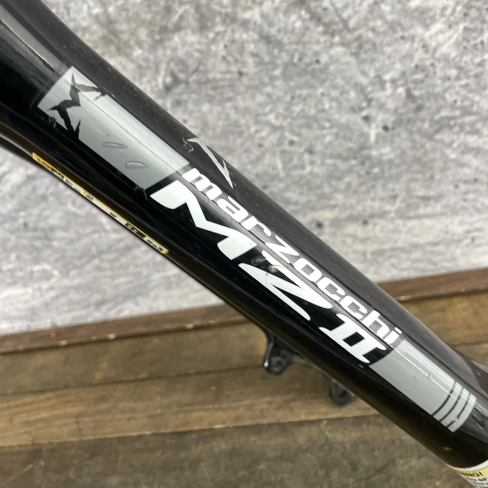 Vintage Marzocchi MZ II Suspension Fork 1-1/8 Threadless 7.5 Steerer MTB Black - Image 2 of 4