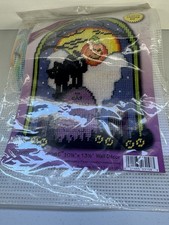 Design Works Halloween Graveyard Ghost Plastic Canvas Kit 3158
