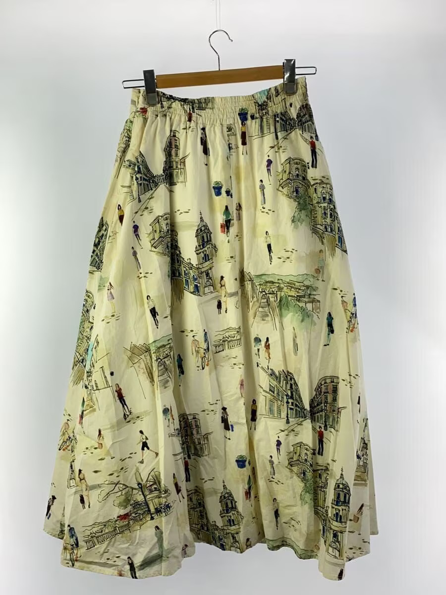 AMERI 21SS medi malaga plentiful flare skirt M co… - image 2