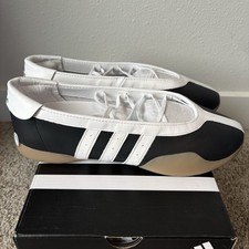 Adidas Taekwondo Mei Ballet W Black White JR7031 Size 7.5 New Authentic