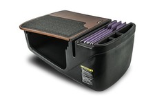 GripMaster Car Desk AutoExec Mahogany Workstation