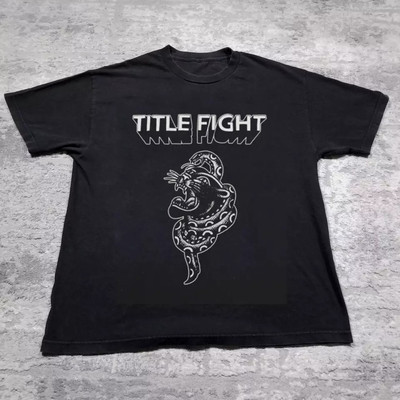 Title Fight Band Short Sleeve Unisex T Shirt Full Size S-5XL