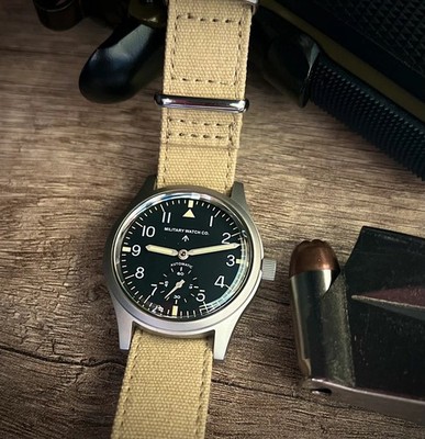 MWC Military Watch Auto 36mm Small Seconds Vintage Field Watch