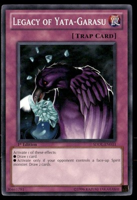 Legacy of Yata-Garasu Structure Deck: Dragunity Legion SDDL-EN033 Yugioh LP 