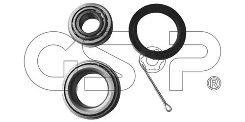 GSP Kit Cuscinetto Ruota 9330009 - Mozzo Posteriore Per HYUNDAI Tucson (TL) E KIA Sportage (QL) - Diametro 139,5 Mm, 5 Fori