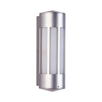 AußEnwandleuchte Typ Nr. 0240, IP44, E27 QA55 Max. 57W, Alu-Guss / Opalglas, Sch