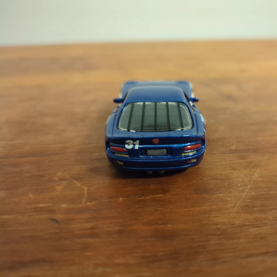 Johnny Lightning 1999 Racing Machines Diecast 1/64 SCCA Azul 31 Dodge Viper GTS Foto 4 de 4