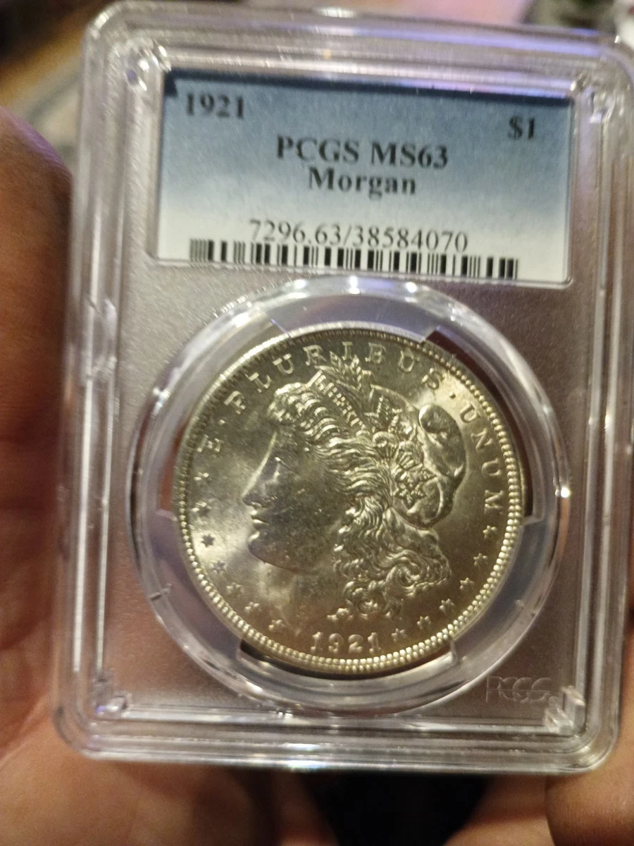 MS 63 Graded 1921 Year Morgan US Dollars (1878-1921) for sale | eBay