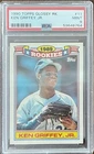 1990 TOPPS GLOSSY ROOKIES #11 KEN GRIFFEY JR. PSA 9 MINT