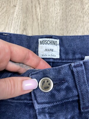 Moschino 90s Vintage Mens Denim Pants Jeans | eBay