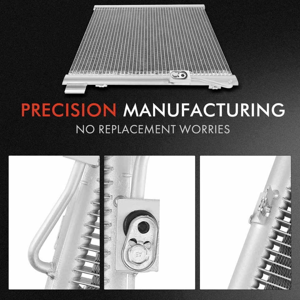 Конденсатор кондиционера и вентилятор охлаждения в сборе для Dodge Ram 1500 2002-2008 Dodge Ram 2500 - Изображение 4 из 4