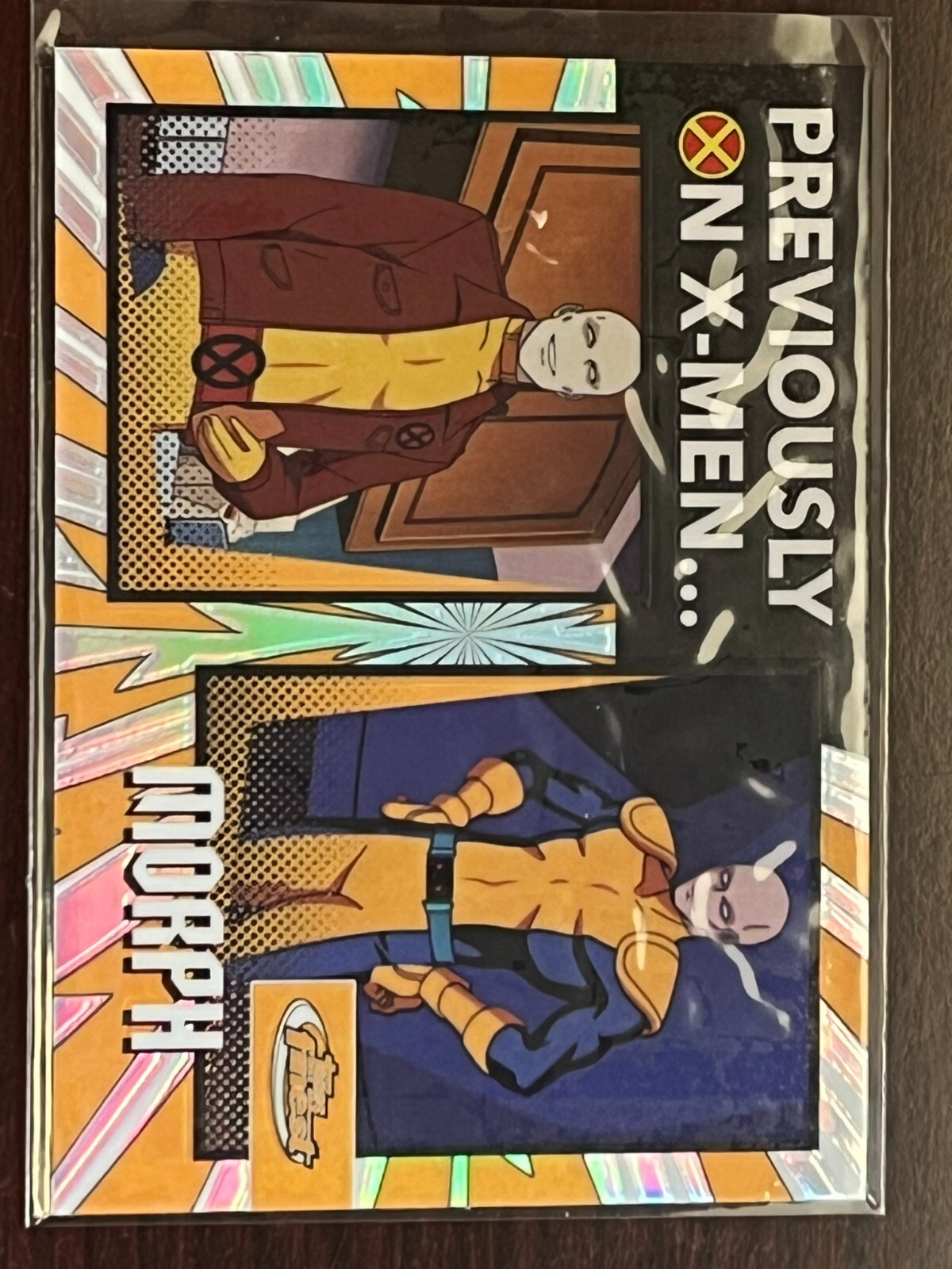 2025 Topps Finest X-Men '97 Morph #PO-5 Men '97 - Previously on X-Men