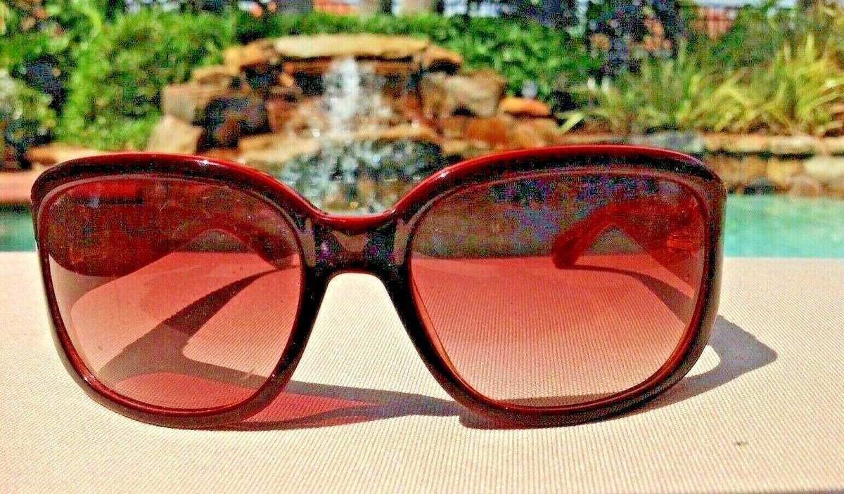 Marc Jacob’s Ladies Blue Rectangular Sunglasses Series # 35/S EUC Amazon.com: Marc Jacobs MARC 425/S DXK GLITTER BURGUNDY 53  main image 4