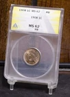 1908 Indian Cent - ANACS MS62 RB (#58550-L)
