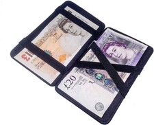 Magic wallet milkman taxi bus money trader puzzle wallet strong - 4 colours