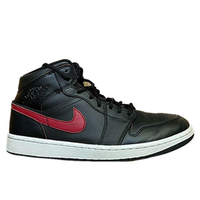 Jordan 1 Retro Mid Black Team Red