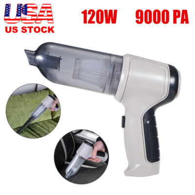 3 In 1 9000pa Wireless Car Vacuum Cleaner 120w Wet And Dry Car And Home Cleaning