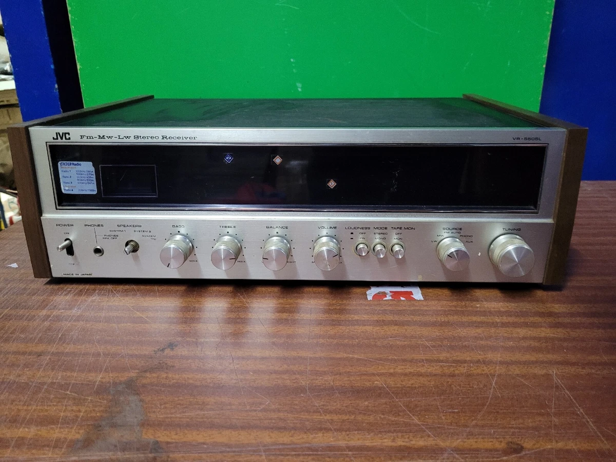 RARE et BEAU AMPLI TUNER JVC VR5525L HIFI VINTAGE